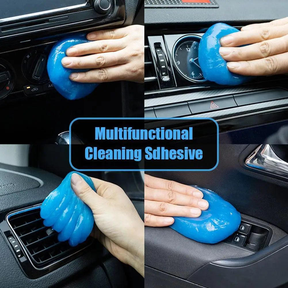 Magic Cleaning Gel Slime for Car Detailing, Keyboard Dust Cleaner Putty, Reusable Putty for Vents, Crevices, Electronics