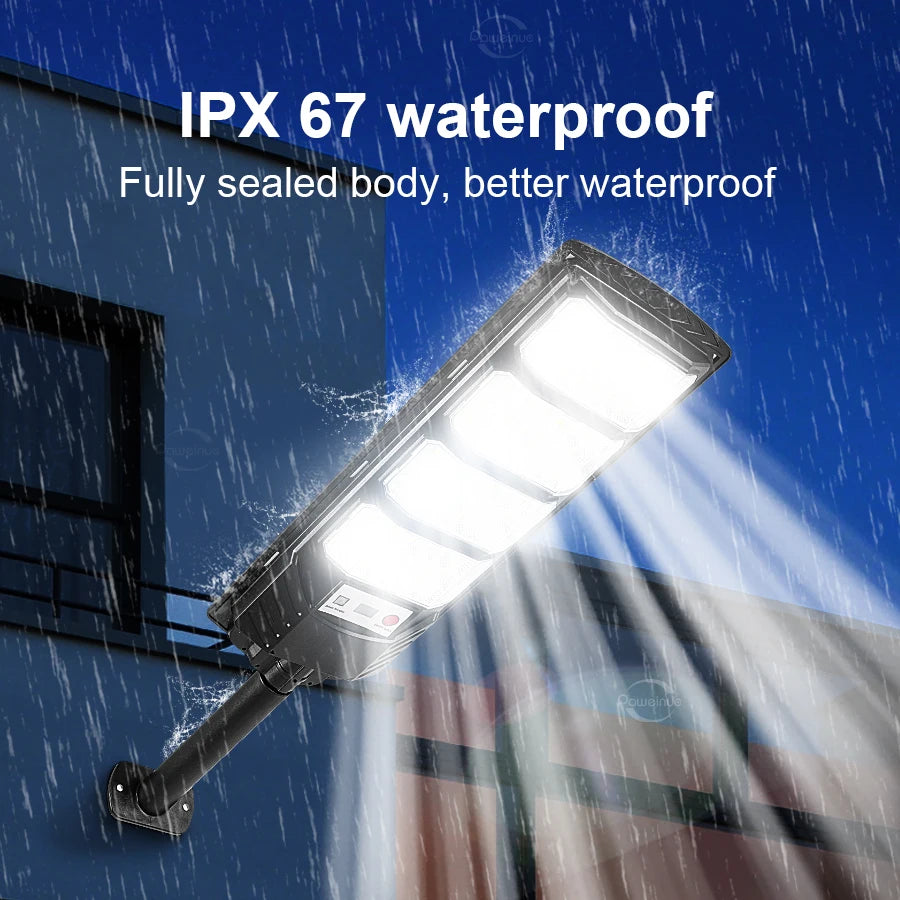Solar Light for Outdoor Solar Lamp Dusk To Dawn Street Lights Waterproof Safety Lighting for Garden Garage Door