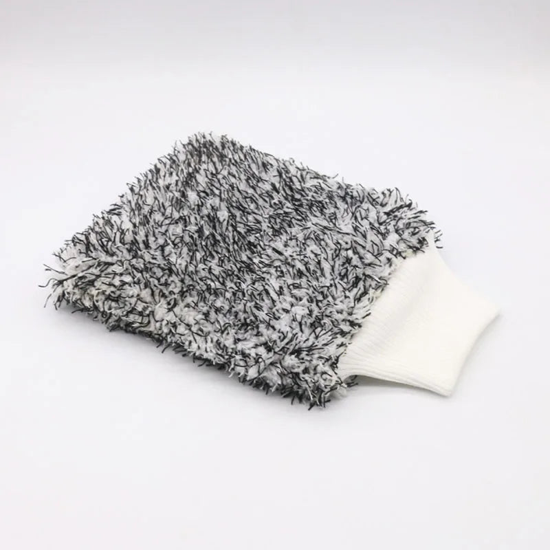 Premium Ultra-Plush Microfiber Car Wash Mitt - Scratch-Free