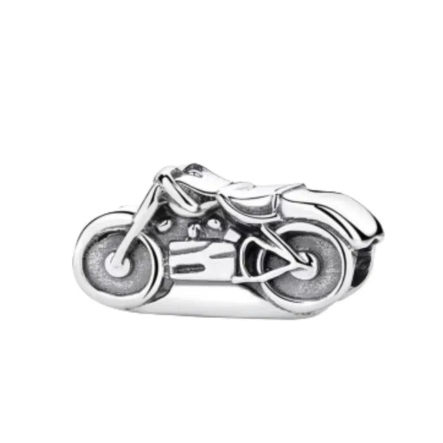 Hot Sale 925 Silver Plane Passport Donut Speedboat Motorbike TV Charm Bead Diy Fit Original Pandent Charms Bracelet Jewelry