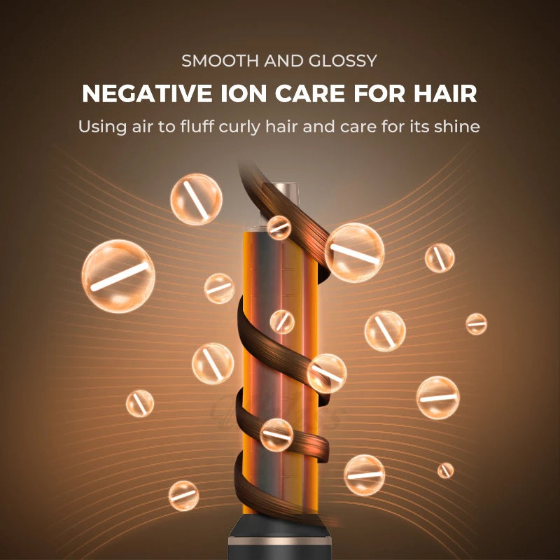 Hot Air Brush Styler - 5-in-1 1000W Ionic