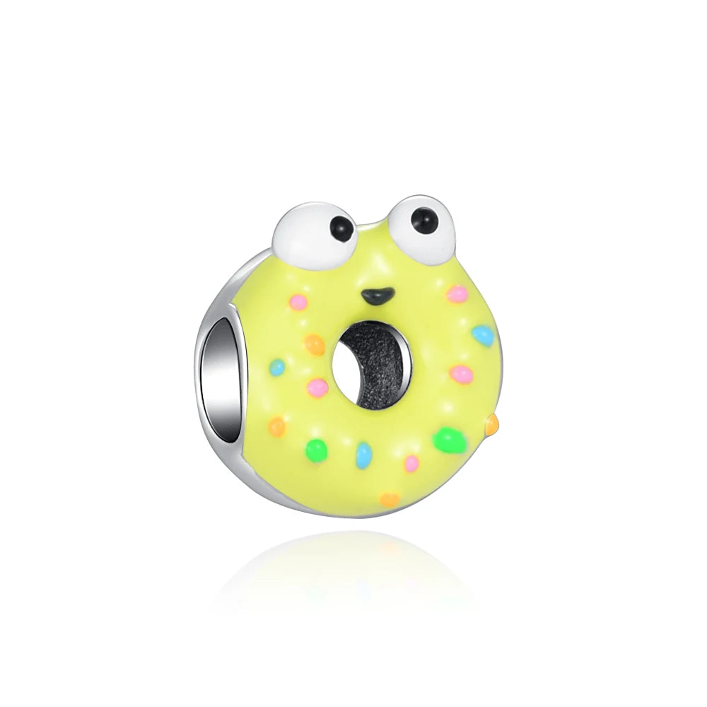 Hot Sale 925 Silver Plane Passport Donut Speedboat Motorbike TV Charm Bead Diy Fit Original Pandent Charms Bracelet Jewelry