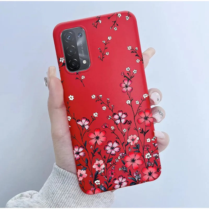 For Oppo A54 5G A74 5G A93 5G Case Soft TPU Silicone Cover Cute Astronaut Panda Phone Case CPH2195 CPH2197 CPH2263 Coque Funda