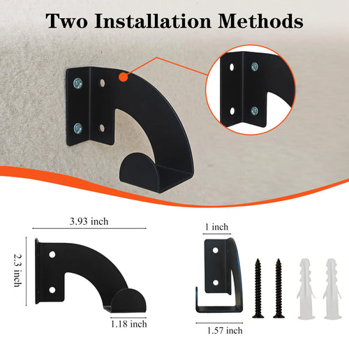 1/2 Tool Racks, Chainsaw Wall-Mounted Hanger, Heavy-Duty Chainsaw Hanger, Wall-Mounted Organizer, Metal Rack Tool Storage, for Workshop, Garage, Garden Use