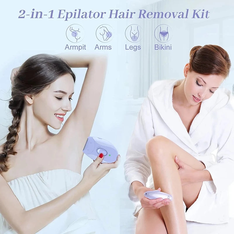 Women's Epilator - 4-in-1 Full Body USB
