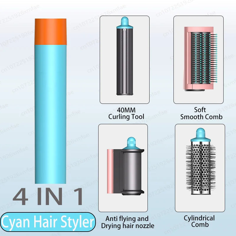 6-in-1 High-Speed Hair Styler & Dryer Brush – 110,000 RPM Negative Ionic Blow Dryer