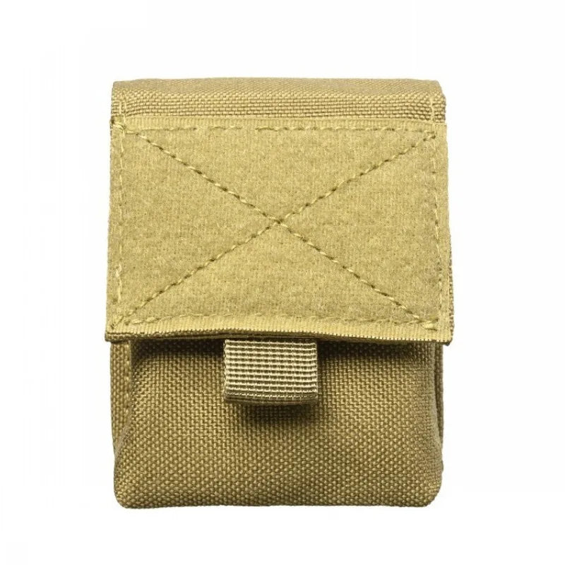 Tactical Molle Pouch Utility EDC Gadget Gear Bag Cigarette Pouch Holde Nylon high quality pouch Belts can be worn multicolor