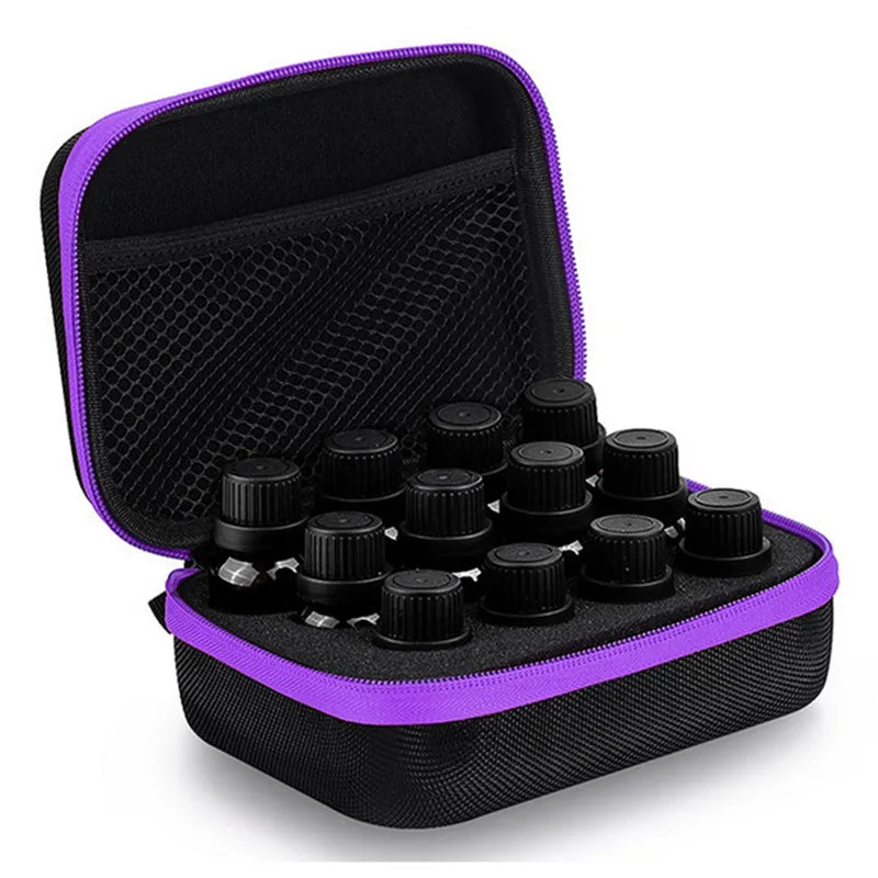 Travel Essentials Oil Case for DoTERRA 12/30/60 Slots 5ML 10ML 15ML Essential Oil Storage Bag Carrying Hanging Organizer Bottles