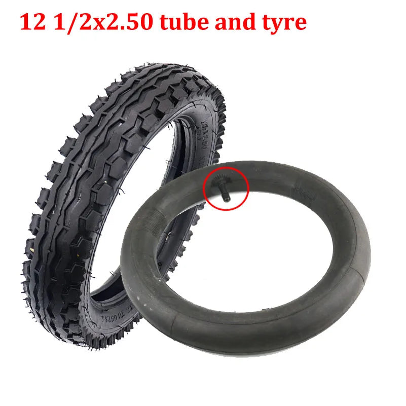 12.5 Inch 12 1/2x2.50 Tyre Electric Scooters12 Tire Tricycle Non-Pneumatic Solid Explosion-proof