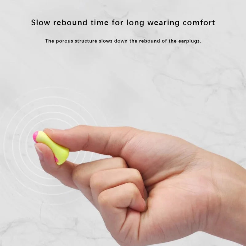 Noise-blocking earplugs for sleep - noise protection - noise reduction - sound insulation - safe for ears