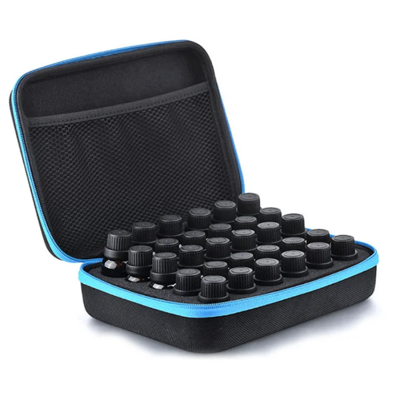 Travel Essentials Oil Case for DoTERRA 12/30/60 Slots 5ML 10ML 15ML Essential Oil Storage Bag Carrying Hanging Organizer Bottles