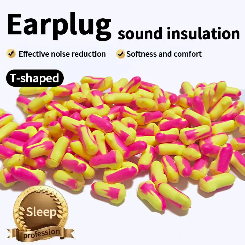 Noise-blocking earplugs for sleep - noise protection - noise reduction - sound insulation - safe for ears