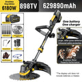 Electric Grass Trimmer Portable Brushless Lawn Trimmer Cordless Weed Eater Lawn Mower Lithium-ion Battery Lawn Cutter Lawn Edger