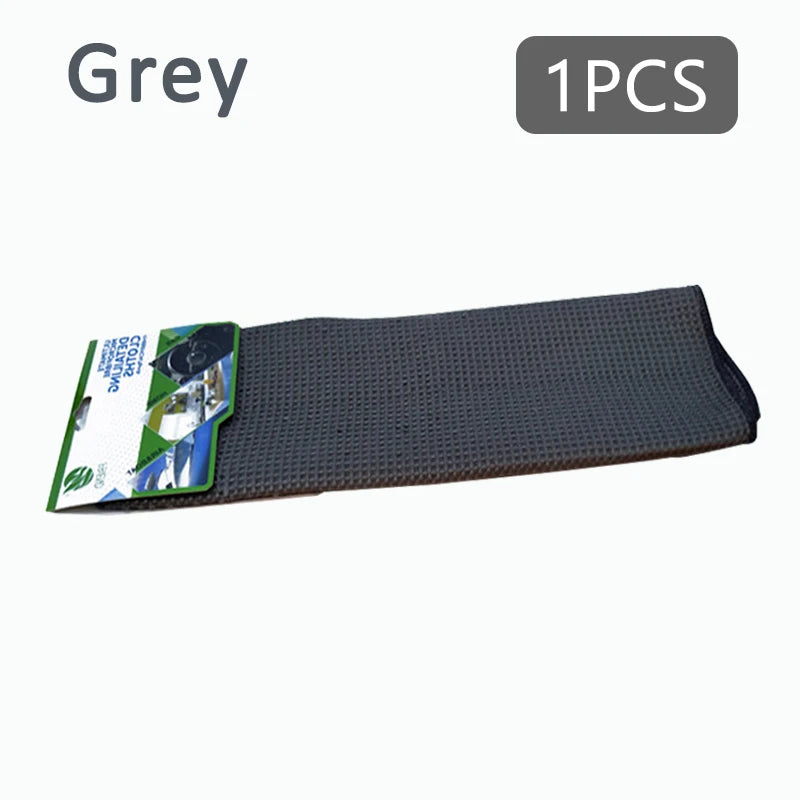 Car Wash Towel Waffle Weave Car Cleaning Drying Cloth Microfiber Towel Car Care Cloth Cleaning Rag for Car Kitchen Window Bath