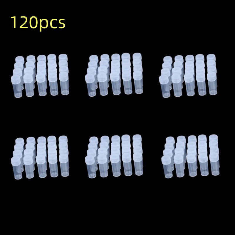 5ml Plastic Bottle Sample Jar 5g Small Barrel Vials Medicine Pill Liquid Powder Capsule Storage Container Packing Bottles