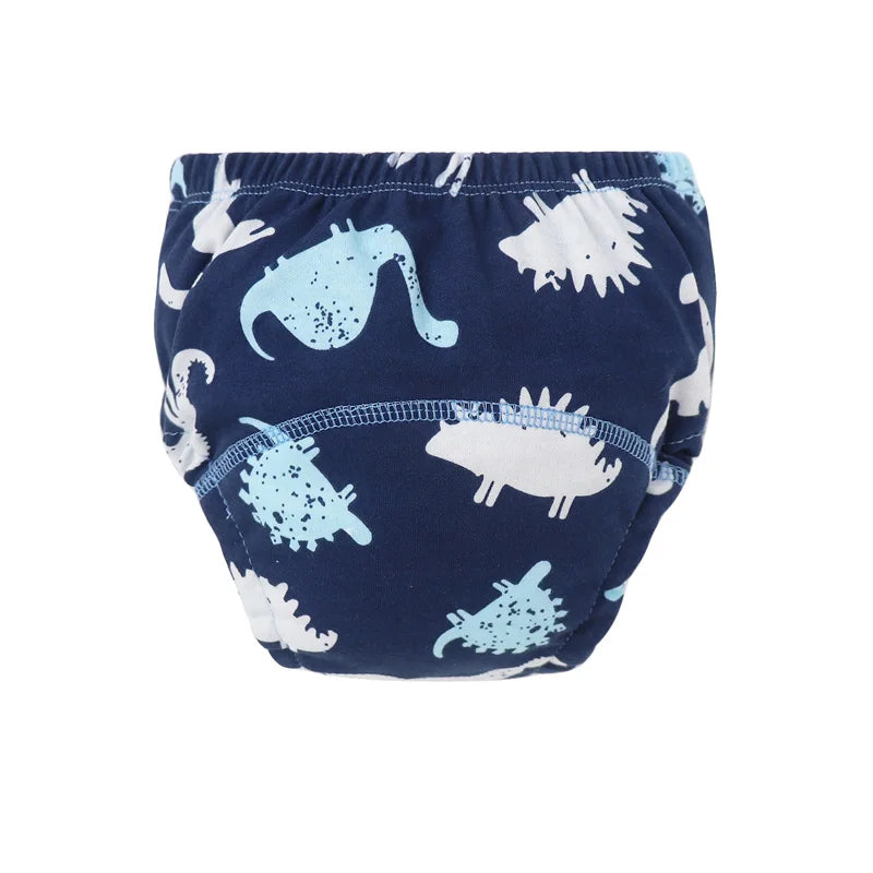 3Pcs Baby Diaper Training Pants for Girls Boys Washable Nappies Infant Cloth Diapers Reusable Kids Underwear Toddler Shorts