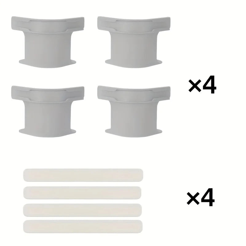 Set of 4 Bed Sheet Holders - Multifunctional Fixing Brackets, Safe And Needle-Free to Prevent Sheet Displacement, a Bed Sheet Fi