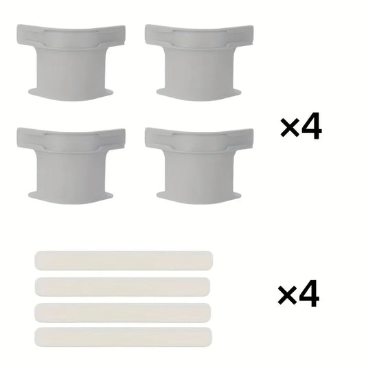 Set of 4 Bed Sheet Holders - Multifunctional Fixing Brackets, Safe And Needle-Free to Prevent Sheet Displacement, a Bed Sheet Fi