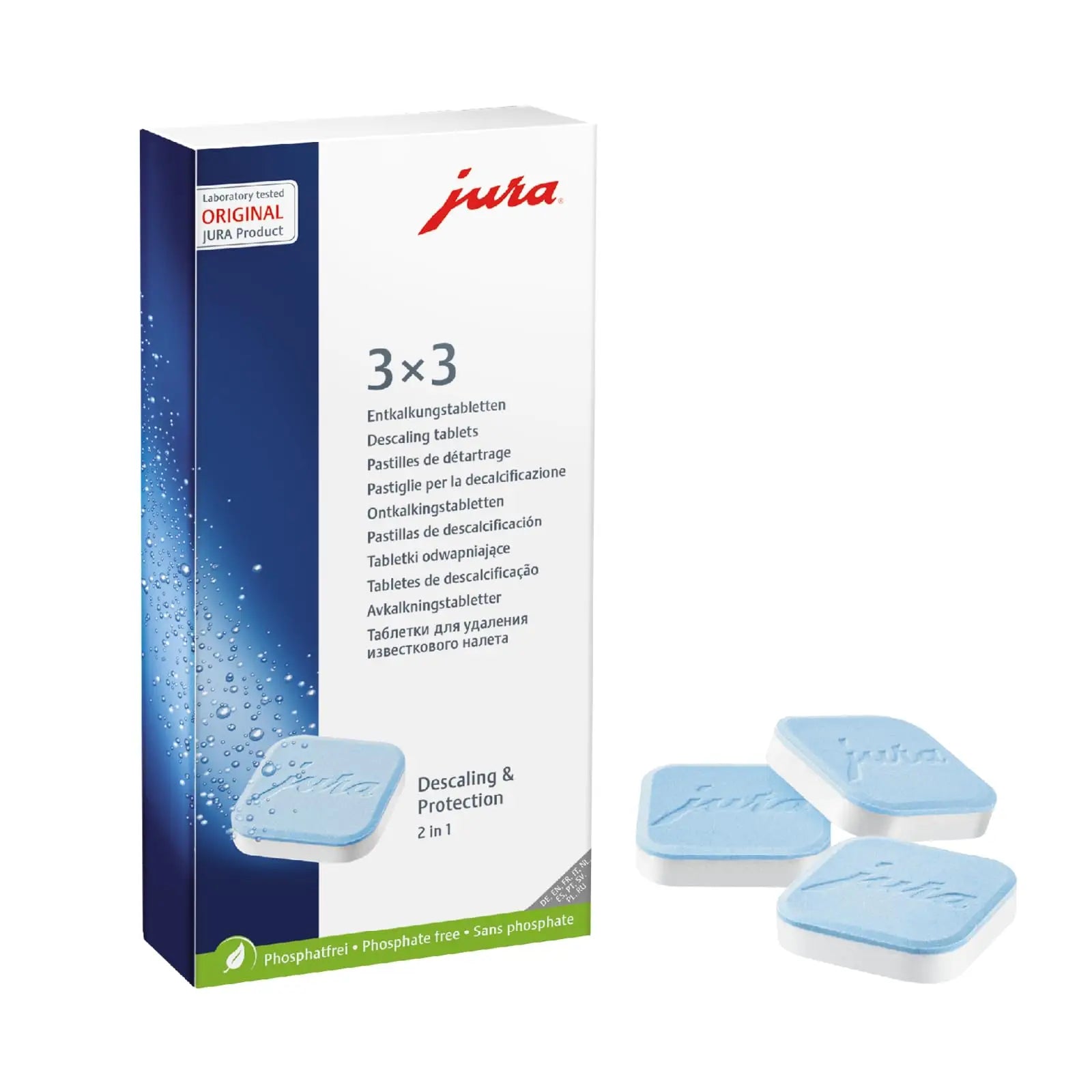Jura Decalcifying Tablets for Coffee Machines 9 Decalcifying Tablets per Pack