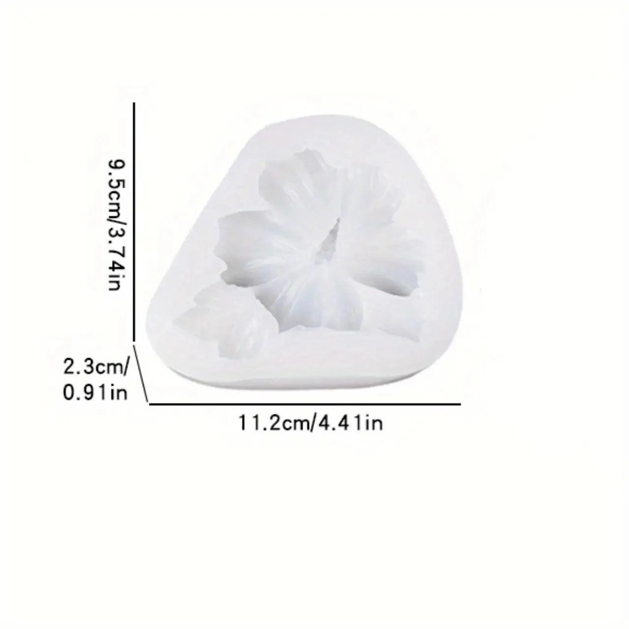 55 Compartment Heart Shape Silicone Candle Mold DIY Small Love Cake Chocolate Baking Mould Ice Tray Food Safe Kitchen Supplies