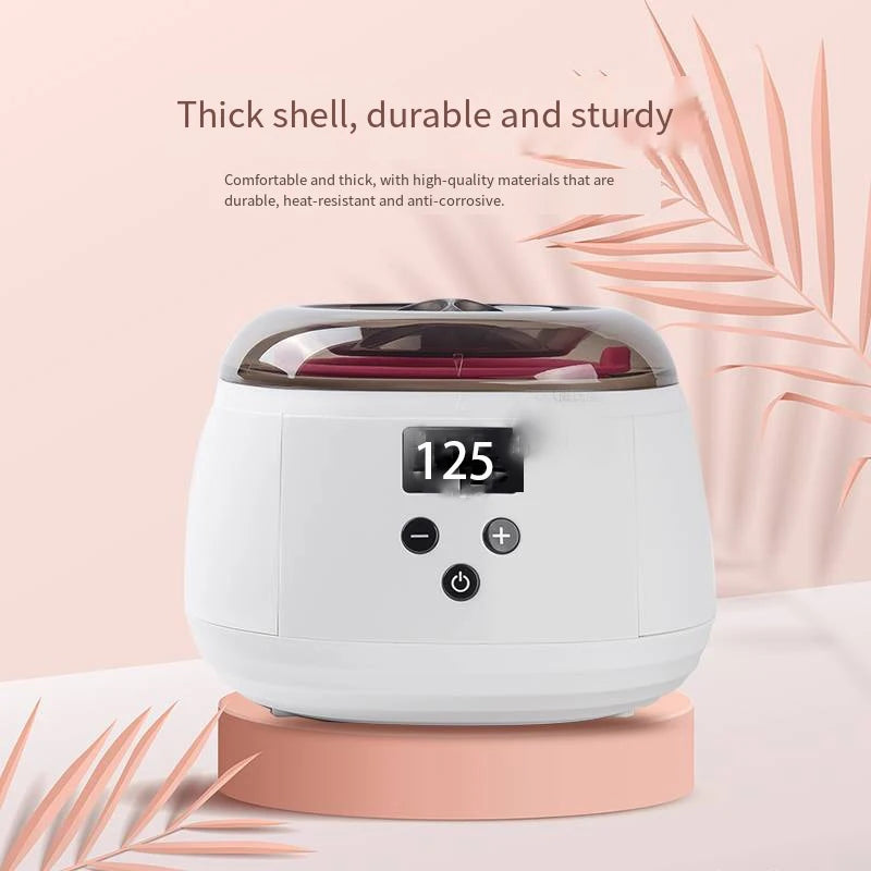 500ml LCD Smart Wax Heater – Silicone Liner, Hair Removal & Wax Therapy Machine