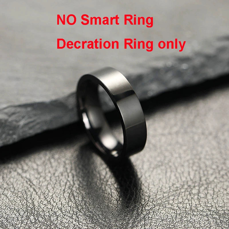2026 New Smart Ring Men Women, Heart Rate Blood Oxygen and Sleep Monitor Smartring IP68 & 5ATM Waterproof, Multi-sport Mode Ring