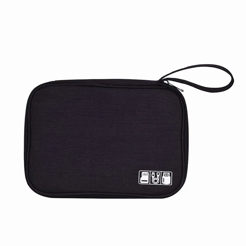 Portable Cable Storage Bag Electronics Cord Organizer Travel Case Multifunctional Digital Accessories Pouch Cable Organizer Bag