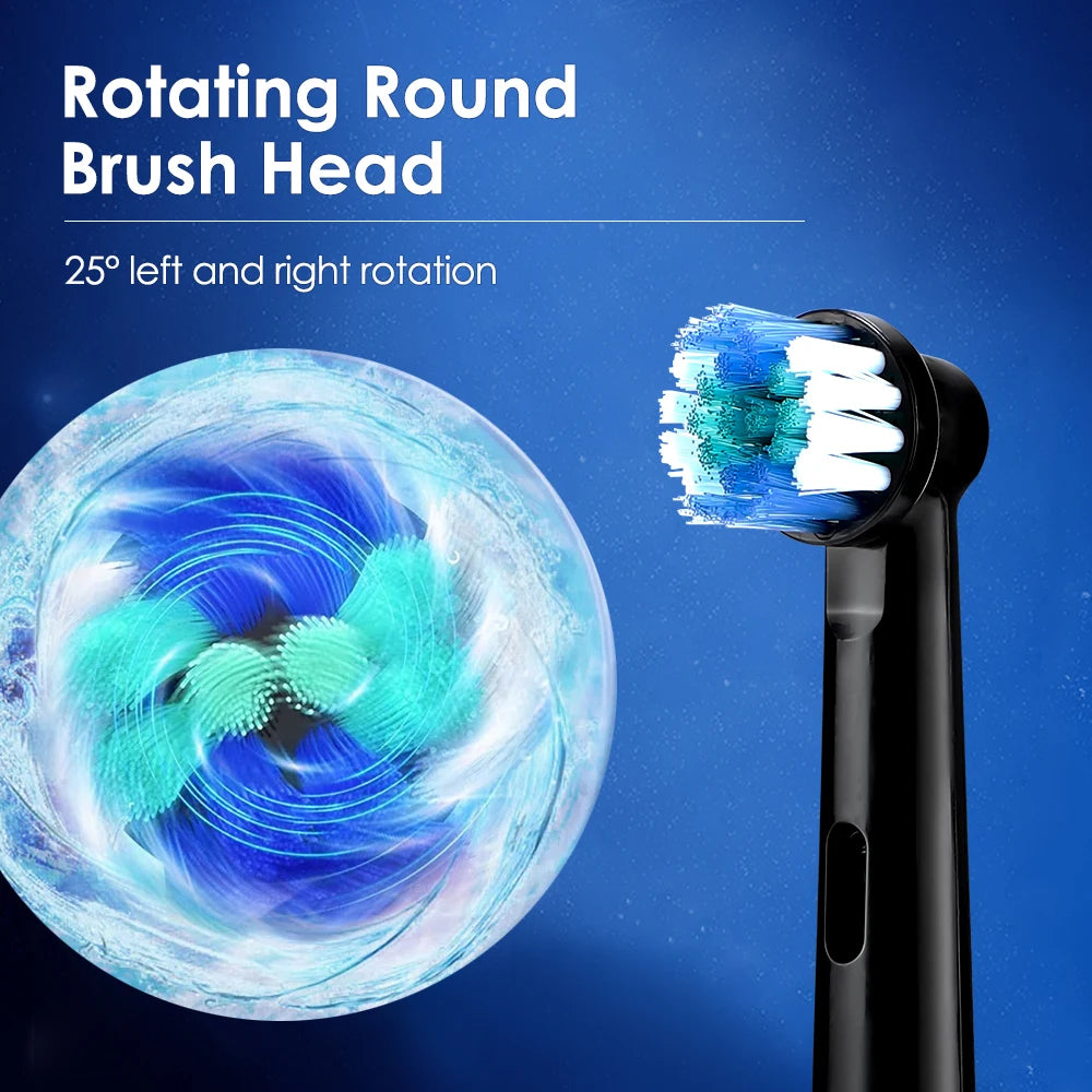 Rotary Electric Toothbrush - 5 Modes IP67 30-Day