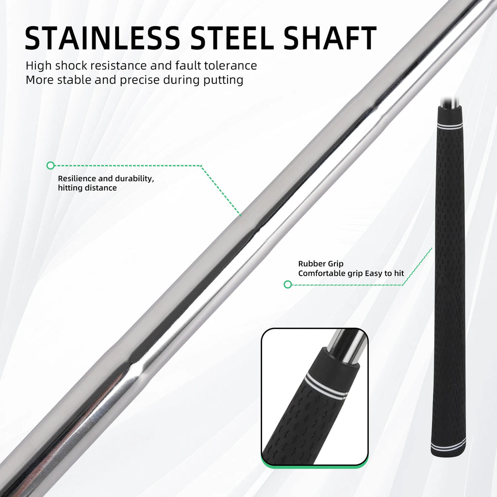 Golf Putter - 72-Degree Bottom Angle, 3-Degree Loft Angle, Your Top Choice