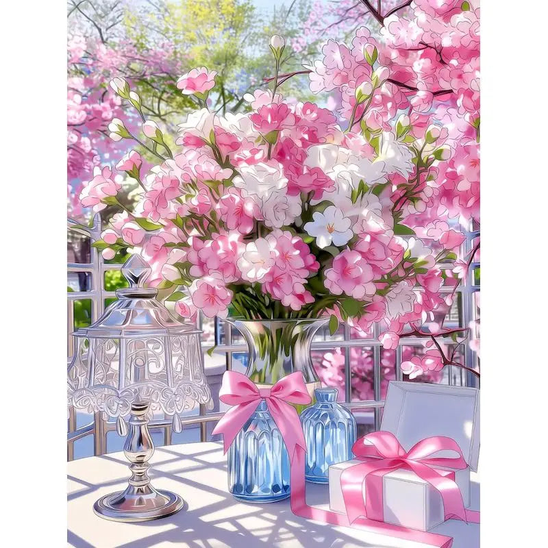 Diamond Painting Kits Diy Crafts Crafts Diy Kits For Beginners Flower Full Round Diamond Art Handicraft Diamond Art Embroidery