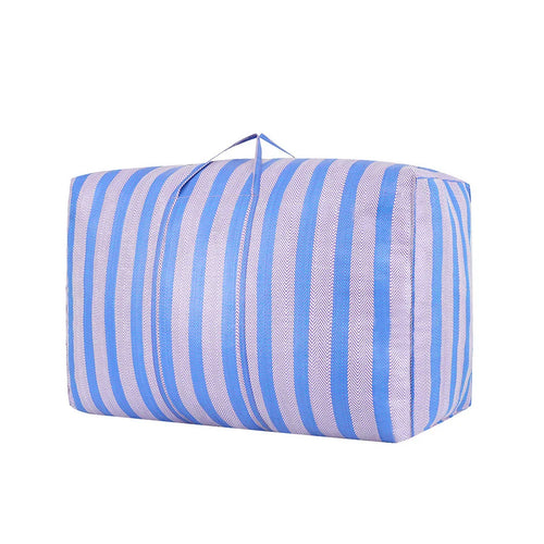 1 waterproof nylon handbag, suitable for storing household clothes and as a moving luggage bag