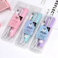 Hair Straightener & Curler - 2-in-1 Travel Size