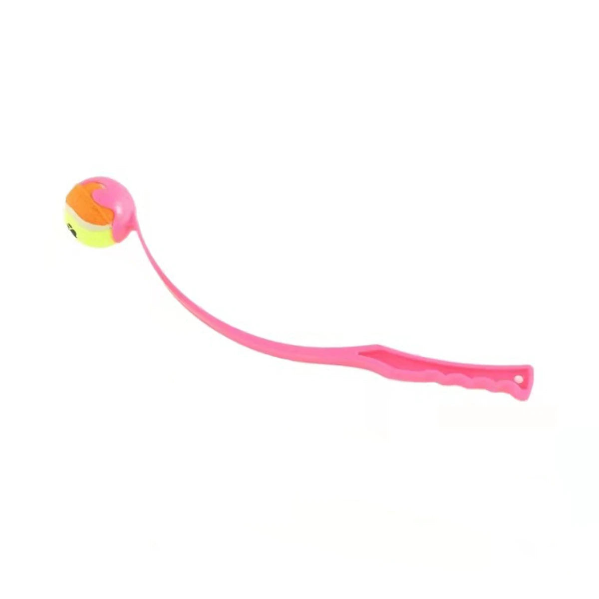 Pet Tennis Ball Launcher Set Outdoor Dog Interactive Training Toy Fetch Play Durable Ergonomic Handle Interactive Ball Picker