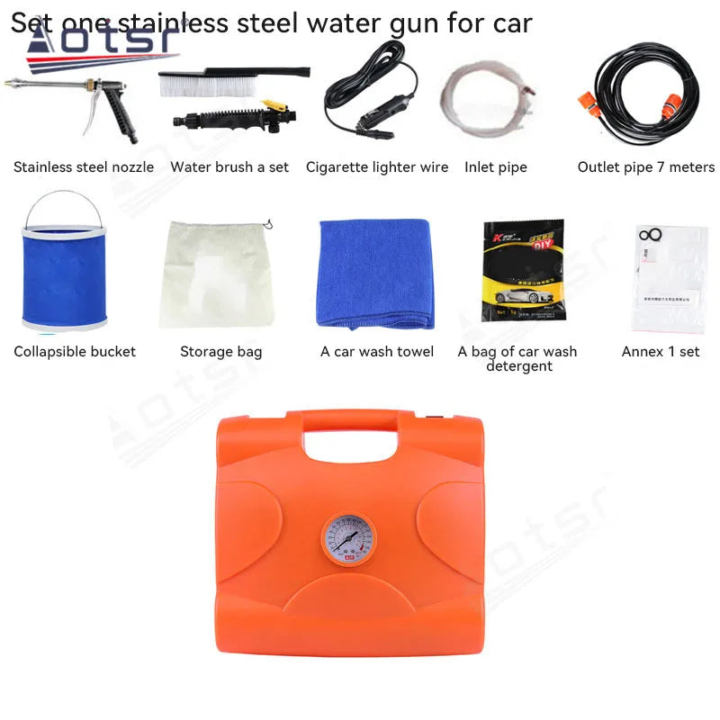 Car wash machine 220V high voltage household self-service portable car wash device electric car wash pump integrated machine