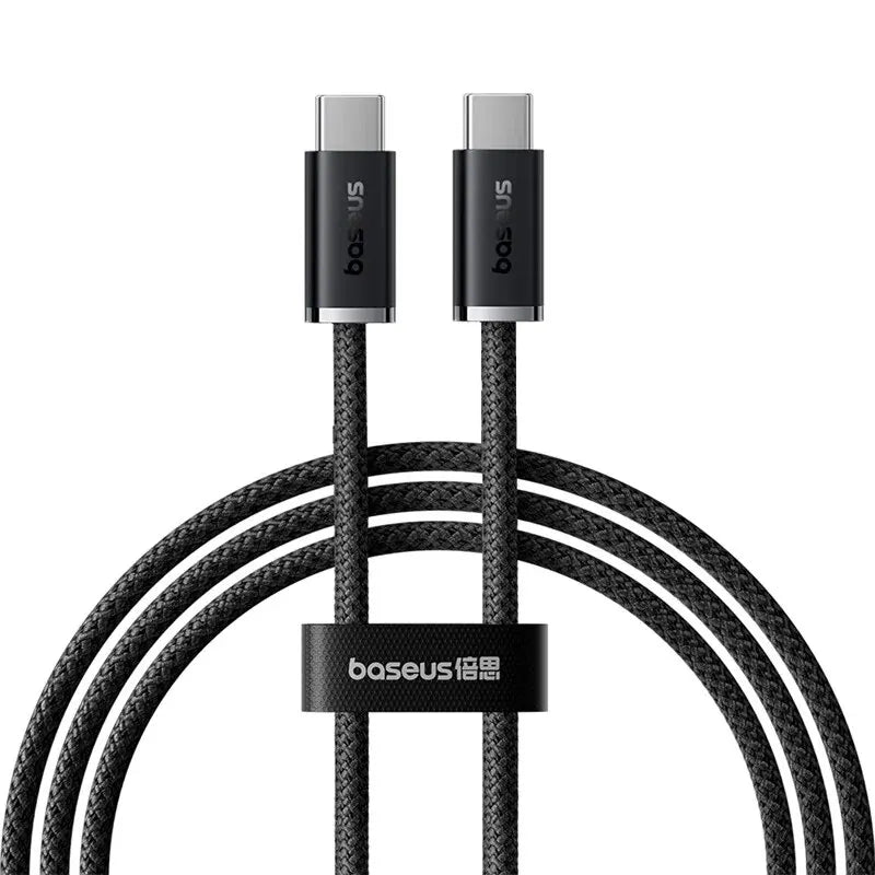 Baseus 100W Type C To USB C Cable For iPhone 16 15 Fast Charging Charger Cord For Macbook iPad Samsung Xiaomi Fast USB C Wire