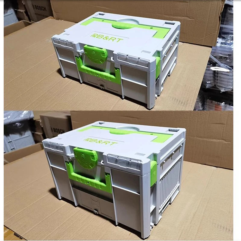Stacked Toolbox Household Storage Tool Case Multi-functional Hardware Parts Tools Organizer Electrical Working Tools Boxes