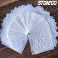 STONEGO 36 Mandala Templates Creative Wall Painting Cabinet Painting Mandala Template Diy Skeleton Template