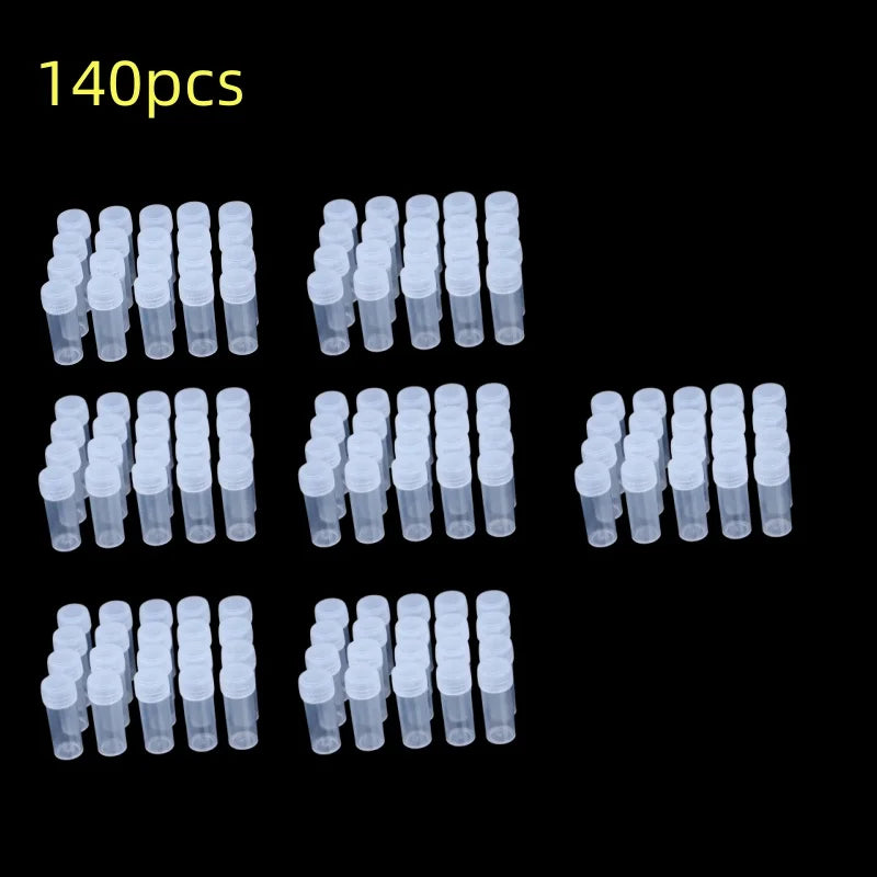 5ml Plastic Bottle Sample Jar 5g Small Barrel Vials Medicine Pill Liquid Powder Capsule Storage Container Packing Bottles
