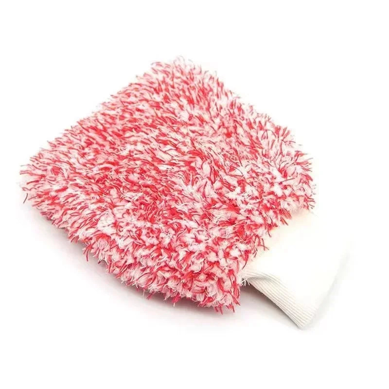 Premium Ultra-Plush Microfiber Car Wash Mitt - Scratch-Free