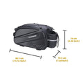 Large Bicycle Saddle Bag Big Capacity Bicycle Carrier Bag Bike Tail Rear Bags Waterproof Cycling Trunk Luggage Shoulder Handbag