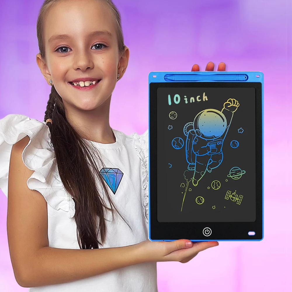 10 inch Writing Board Drawing Tablet LCD Screen Writing Digital Graphic Tablets Electronic Handwriting Pad Toys Kids Gifts Child