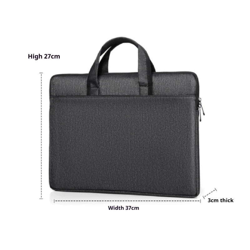 Stylish Laptop Tote Bag, Large Capacity Business Briefcase, Simple Design - Perfect for School, Office and Daily Commute