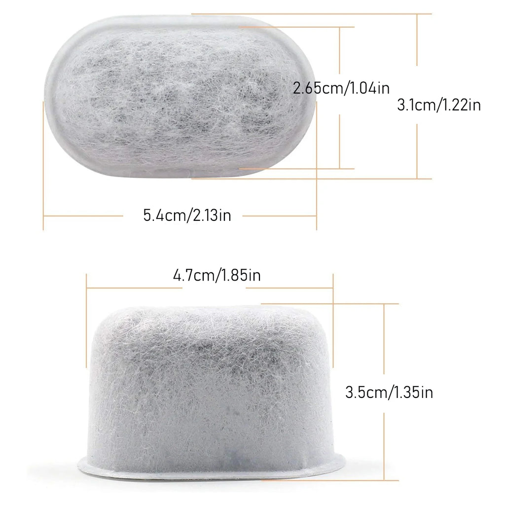 6pcs/12pcs/24pcs Replacement Charcoal Filters Fit Keurig 2.0 and 1.0 Classic Coffee Makers