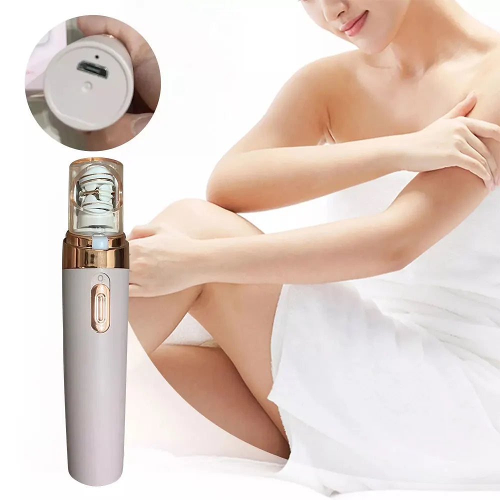 Painless Facial Hair Removal Epilator for Women – Compact Electric Remover