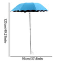 Umbrellas For Outdoor Plants Foldable UV Protection Parasol Garden Sun Shade Covers For Patio Balcony Outdoor Backyard Terrace