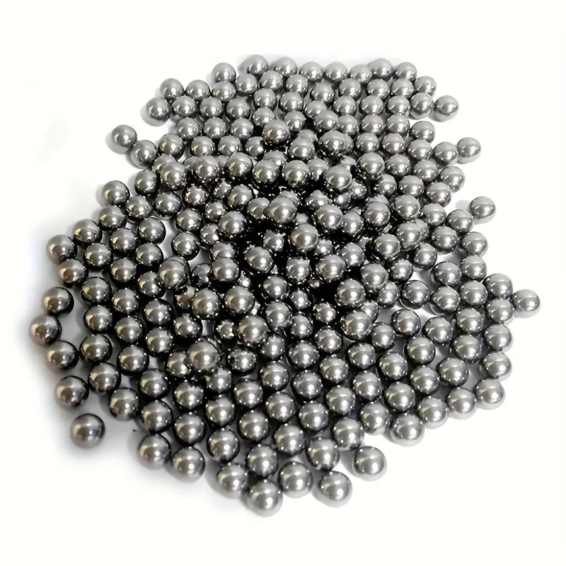 500Pcs Bearing Steel Balls, 6mm Diameter Bearing Balls, Steel Balls, Rolling Balls, Durable Precision Engineering, Suitable for Machinery and DIY Projects, High Hardness to Provide Support and Stability