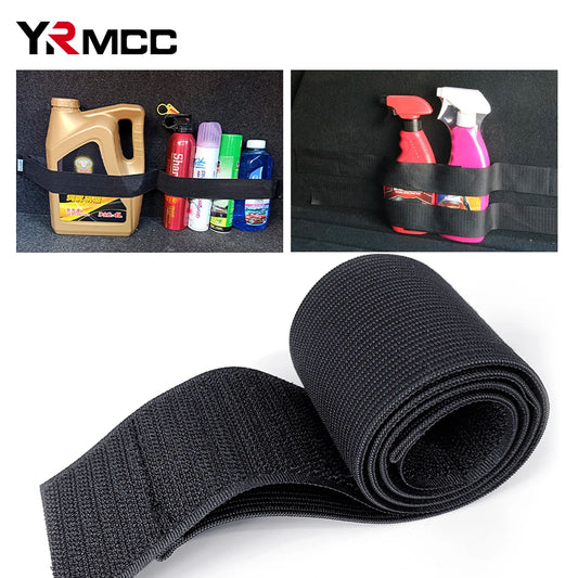 50cm Car Trunk Organizer Firm Magic Tape Cars Stowing Tidying Fixed Belt Auto Tool Storage Fixing Belt Car Rescue Tools Storage