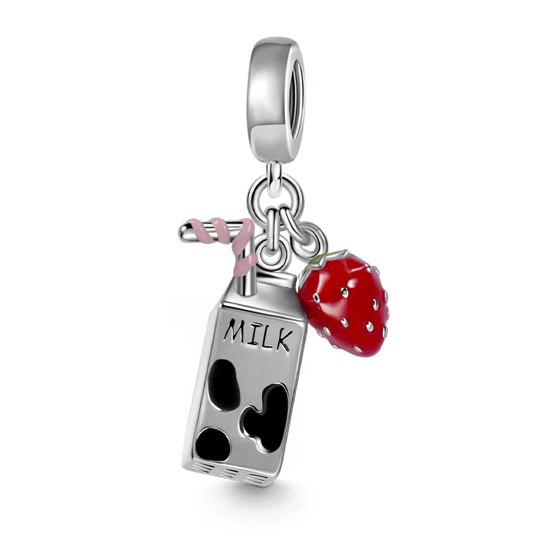 Hot Sale 925 Silver Plane Passport Donut Speedboat Motorbike TV Charm Bead Diy Fit Original Pandent Charms Bracelet Jewelry