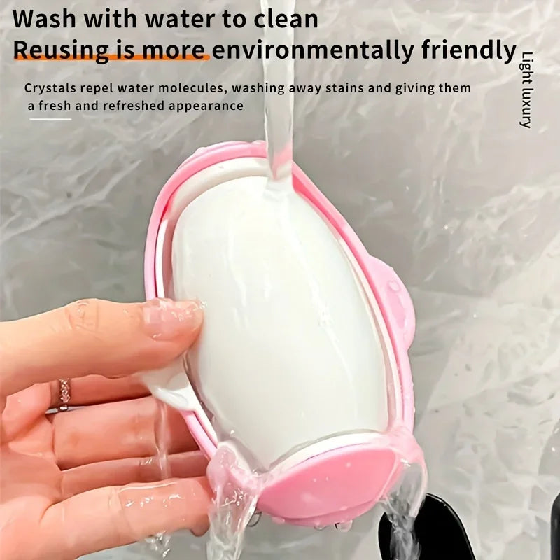 1pc Cute Manual Hair Remover Roller Reusable Strong Adhesive Remove Hair and Adhesions From Clothes Home Use Compact Portable