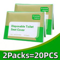 10-100PCS Large Universal Version Disposable Toilet Seat Cover Portable Essential Waterproof Toilet Seat Cushion for Travel
